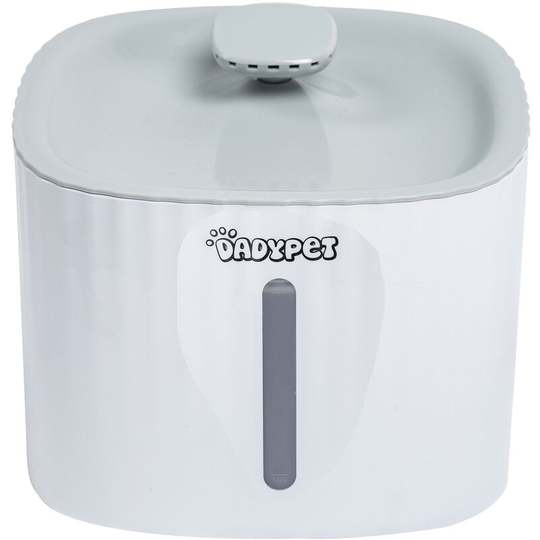 Dadypet - 100oz/3L Automatic Pet Water Fountain Ultra-Quiet Water Dispenser Feeder Bowl with LED-Indicator Light Water Level