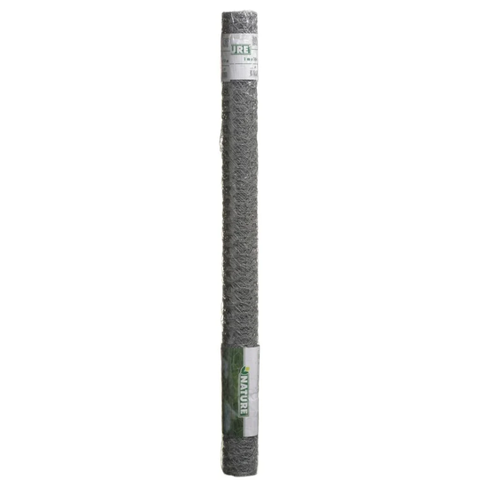 Nature Wiremesh Hexagonal 1 x 10m 25mm Galvanised Steel