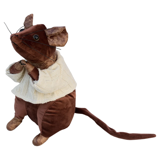 Aleesha Mouse Fabric Floor Door Stop