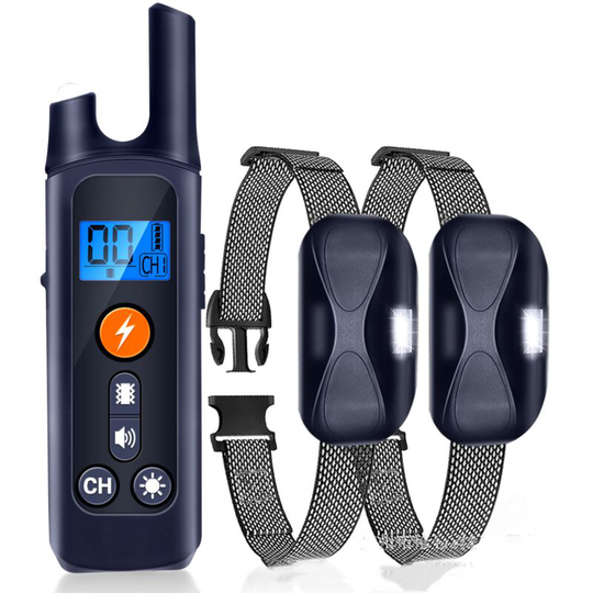 Sun Flowergb - Dog Training Collar for Large and Medium Dogs - Remote Control Dog Training Collar, Dog Training Collar with Beep, Vibration, Static