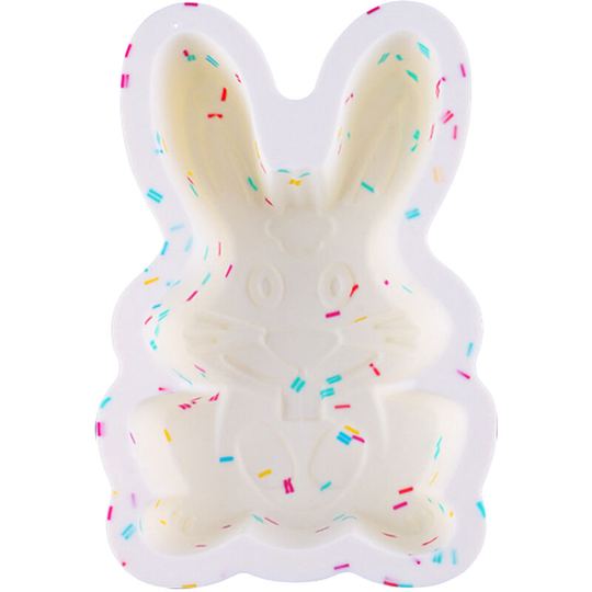 Superseller - Easter Rabbit Mold Cake Mold Easter Silicone Mold Fondant Cake Chocolate Pudding Jelly Mould Baking Tool for Home Easter Party, Type 2