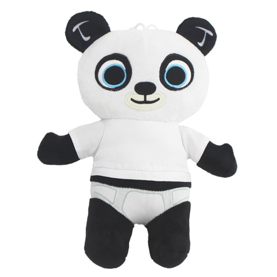 (Pando 27cm) Bing Bunny Plush Soft Toy Kids Stuffed Doll Birthday Gift Sula Flop Pando Rabbit Doll