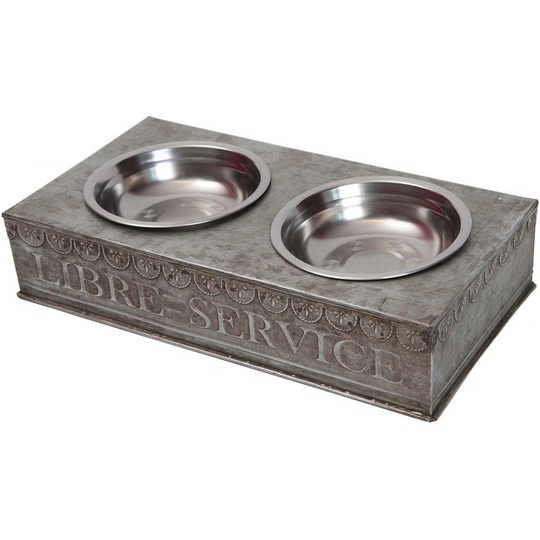 Stewood Self-Service Zinc Double Bowl