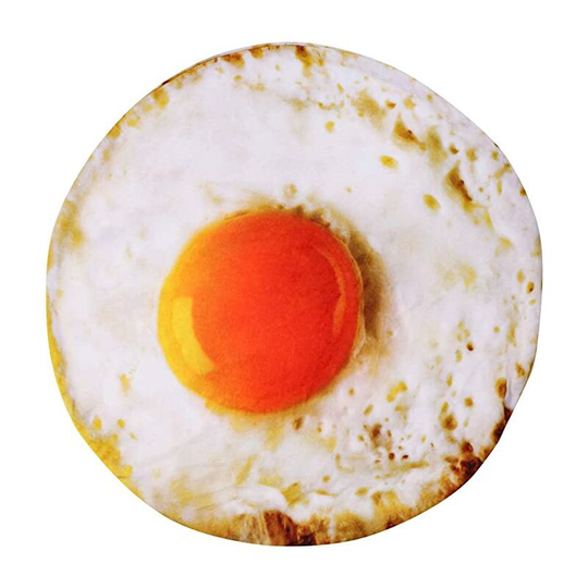 Pet Blanket for Dog Cat,Animal Fried Egg Shaped Quilt Puppy Kitten Bed Sleep Mat Fried Egg Blankets - Small