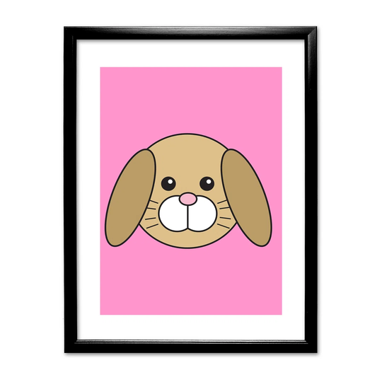 Animaru Rabbit Framed Graphic Art
