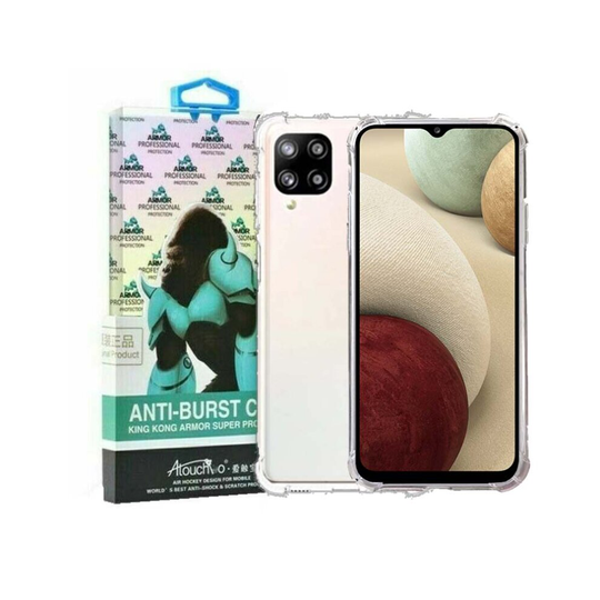 Case For Samsung Galaxy A12 5G Clear Silicone Gel Shockproof By Atouchbo