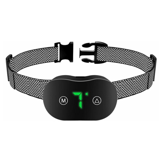 Rechargeable Anti Bark Dog Collar - Safe 4 Mode Automatic Training Aid - Adjustable for Small/Medium/Large Dogs, IP65 Waterproof