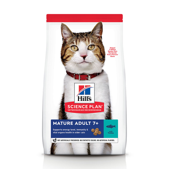 Hill's Science Plan Mature Adult Tuna - 10kg