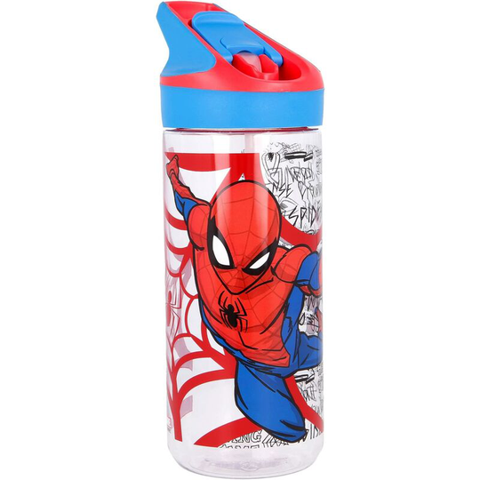 Single Sports Water Bottle Spider-Man Marvel Heroes Portable Primary School Water Bottle