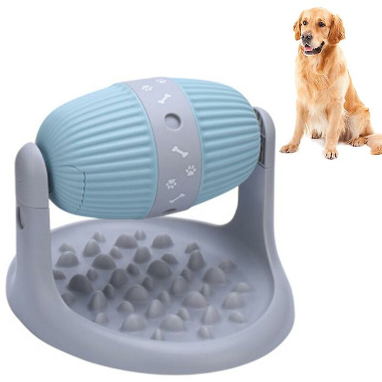 Sun Flowergb - Dog and Cat Food Puzzle Toy Snacks Dispensing Boring Slow Feeder - Intelligent Feeding and Height Adjustable Anxiety iq Training for