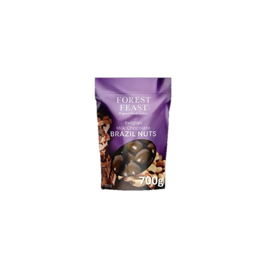 Forest Feast Belgian Milk Chocolate Brazil Nuts 700g