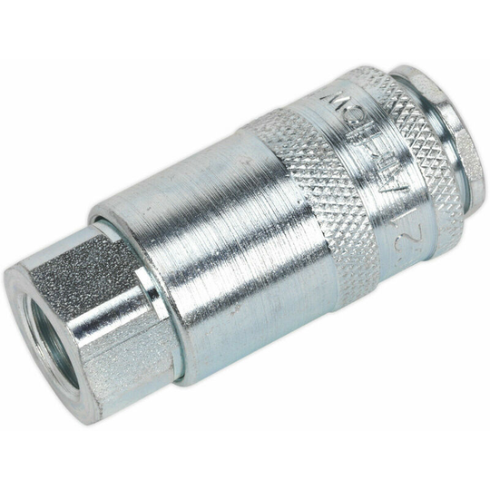 Loops - 5 pack 1/4 Inch bsp Coupling Body - Female Thread - 100 psi Free Airflow Rate