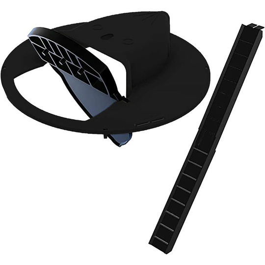 Waterslide Bucket Lid Mousetrap Man or Death Trap Door Mousetrap Pest Control Mousetrap