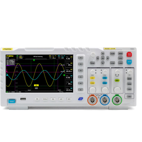 FNIRSI-1014D Portable 7 Inch tft lcd Display Screen Two In One Dual Channel Input Signal Generator Desktop Oscilloscope Capture Output Signal