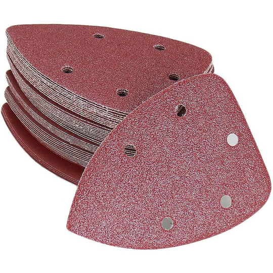 FVO - Pack of 30 Sanding Sheets, Sanding Paper 40/60/80/100/120/180/240/320/400/800 Ideal for Multi-Purpose Sander