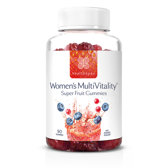 Healthspan's Women's Multivitamin Gummies, 90 Gummies, Super Fruit