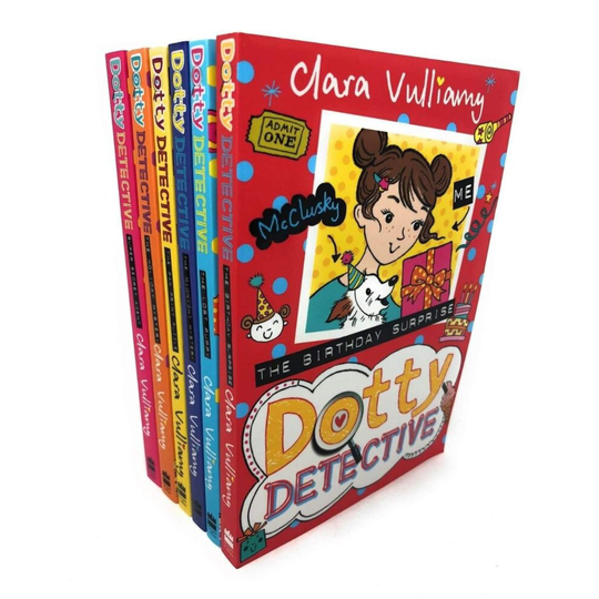 Dotty Detective 6 Books Set Series Collection Clara Vulliamy, Lost Puppy