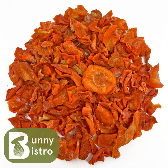 (1kg) Dried Carrot Slices - Rabbit Treats, Small Animal, Chinchilla Treat