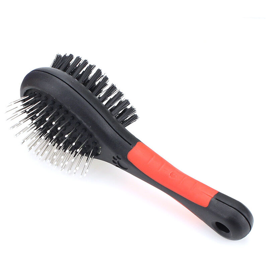 Fashionable Professional Double Sided Pet Comb Hair Detangling Brush for Removing Your Pet's Hair for Cat Grooming and Massage