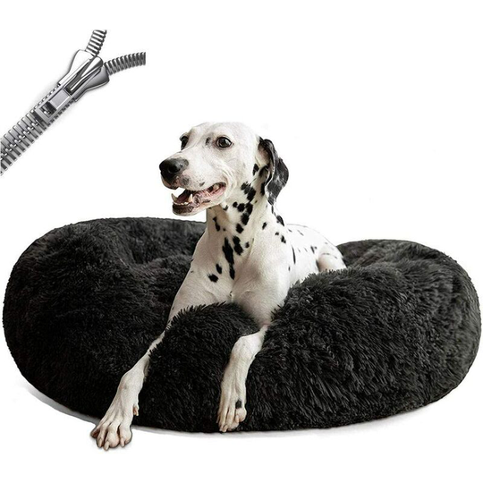 Dog Basket, Dog Cushion Anti Stress XXXL With Removable Cover, Baskets And Furniture For Dogs, Round Soft Dog Bed, Washable, Comfortable