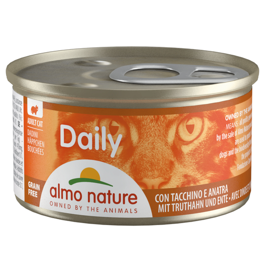 Almo Nature Daily Menu 6 x 85g - Chunks with Turkey & Duck