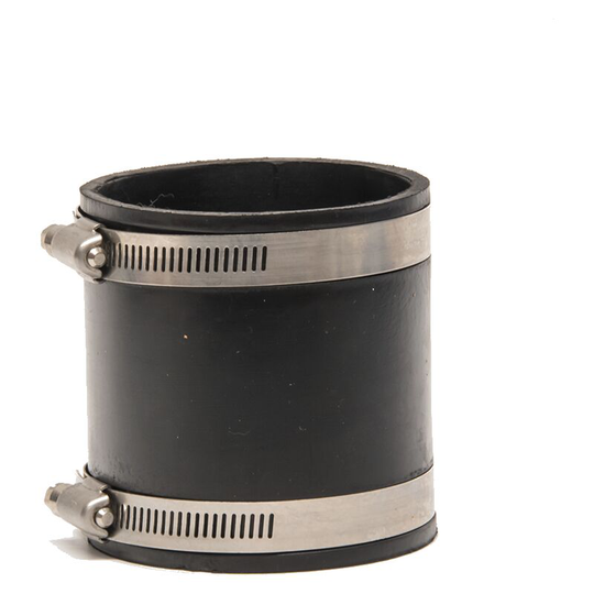 Cloverleaf/evolution Aqua - Eazy Connector Straight Coupling 3' Pond Pipe Fitting