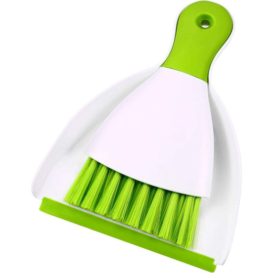 Benobby Kids - Mini Dustpan and Broom Set, Cage Cleaner for Small Animals, Reptiles, Rabbits, Guinea Pigs, Hedgehogs, Hamsters and Other Small