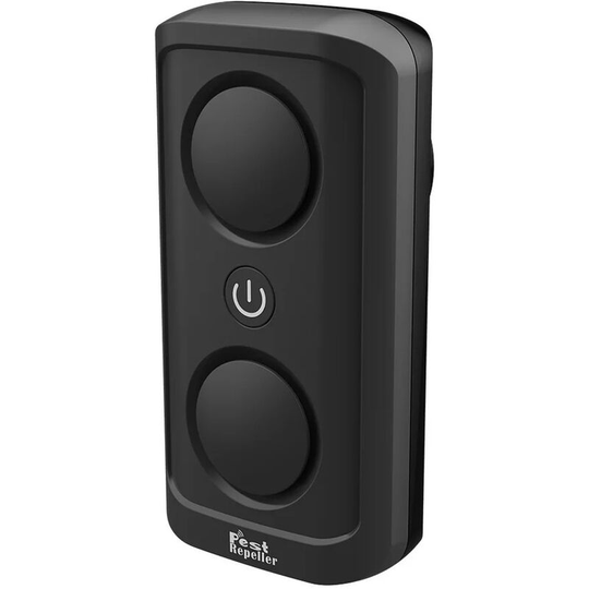 High Power Dual Horn Plug-In Indoor Insect Repellent for Mouse, Spider Lights (Black) - Muff