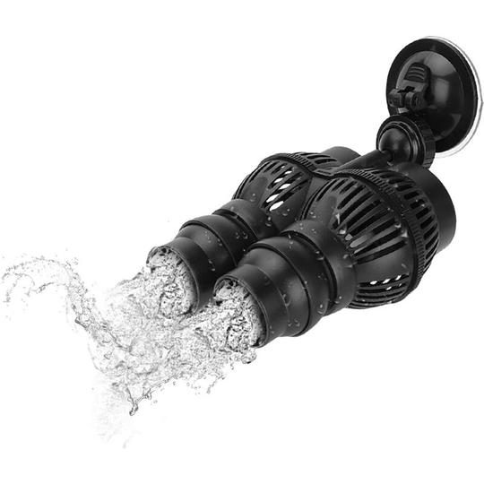 Tinor - 6000L/H Aquarium Wave Maker Fish Tank Wave Maker Fresh Water Pump Suction Submersible Powerhead Pump for Water Circulation