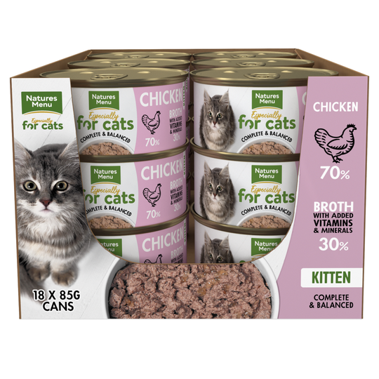 Natures Menu Original Cans Kitten - Chicken - 18 x 85g