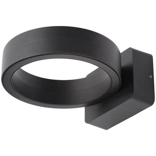 Kitt 16W led Outdoor Downlight Black - Zinc