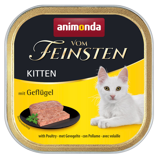 Animonda vom Feinsten Kitten 6 x 100g - With Poultry