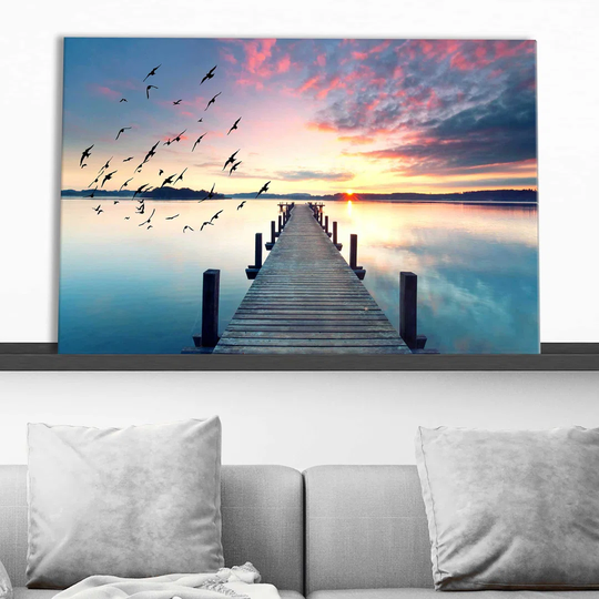 "Learn To Fly" Print On Canvas
