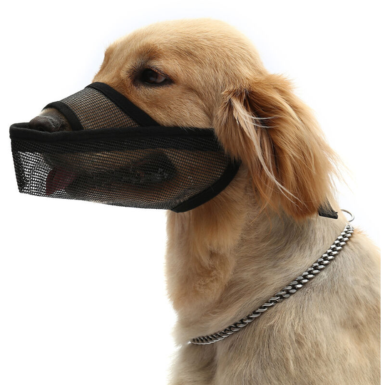 Dog Muzzle Breathable Mesh for Small Medium Large Dogs Prevent Biting Barking