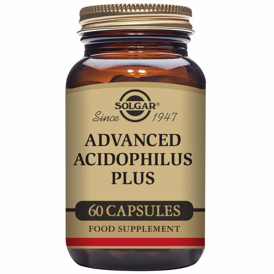 Solgar Advanced Acidophilus Plus Vegetable Capsules - Pack of 60
