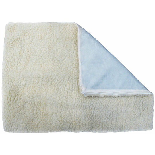 Pets Heating Mat for Cats and Dogs Heating Pad Cat Self-Heating Blanket Thermal Mat for Cats and Small Dogs,White, 64cm * 45cm, 1 Piece