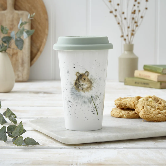 Wrendale Designes Lidded Mouse Travel Mug