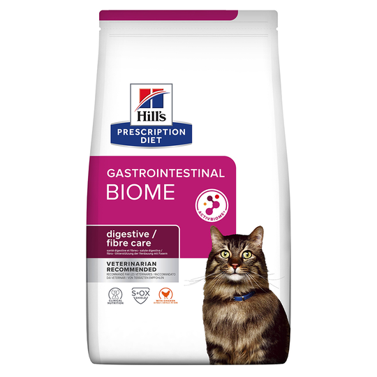 Hill's Prescription Diet Feline Economy Packs - Gastrointestinal Biome Digestive/Fibre Care (2 x 3kg)