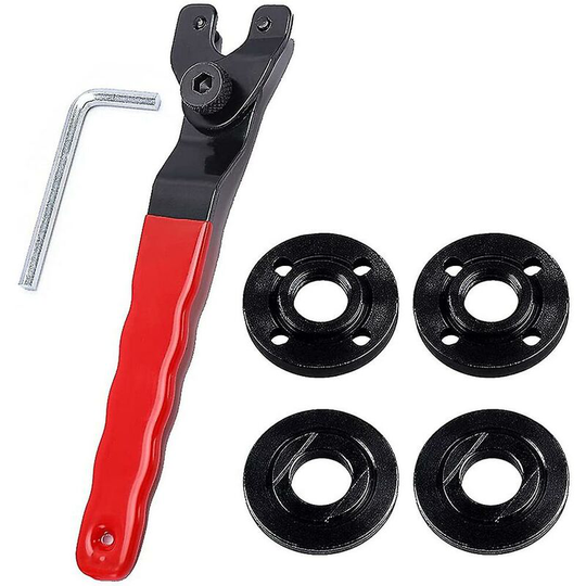 5/8-11 Grinder Nuts with Wrench, for Dewalt Ryobi