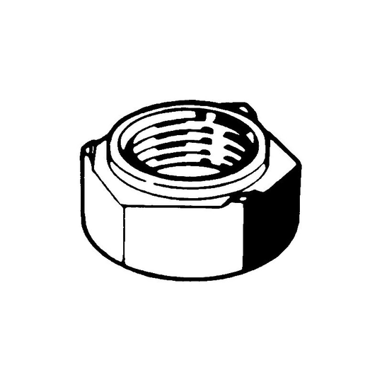 M8 Hex Weld Nut A2- you get 25 - Qualfast