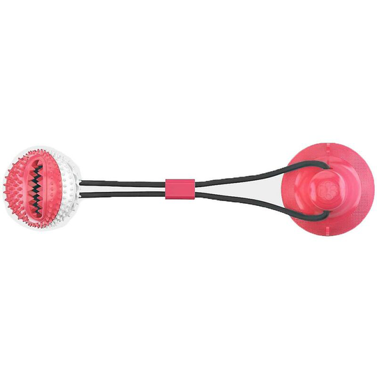 Dog Toy With Suction Cup, Multifunctional Pet Puppy Molar Bite Device Style2