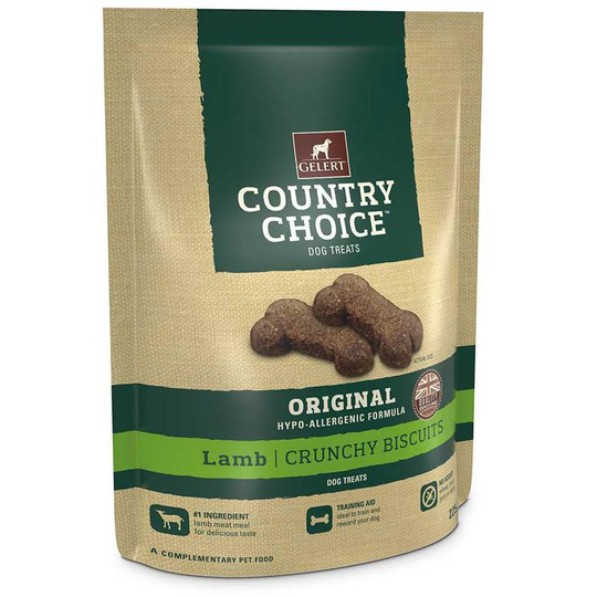 Gelert - Country Choice Lamb Dog Treats (225g) (May Vary) - May Vary