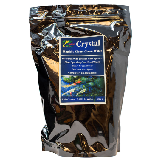 (1Kg upto 10,000L ) Hydra Crystal (Pond Green Water Treatment)
