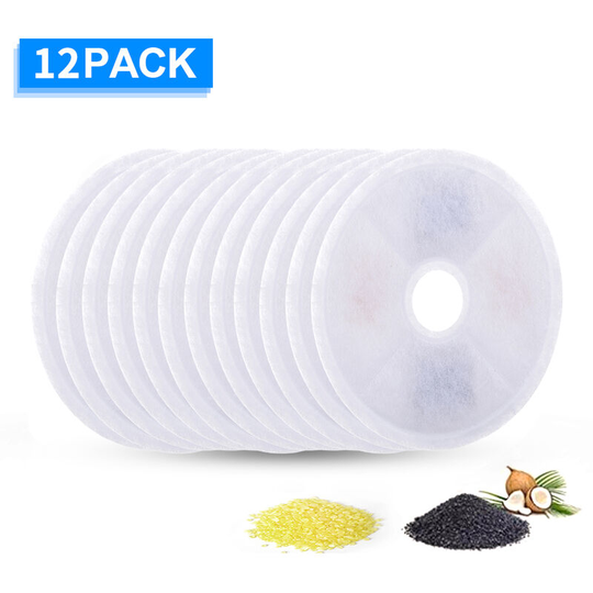Cat Water Fountain Filters Replacement Filters for Cat Water Fountain 12PCS