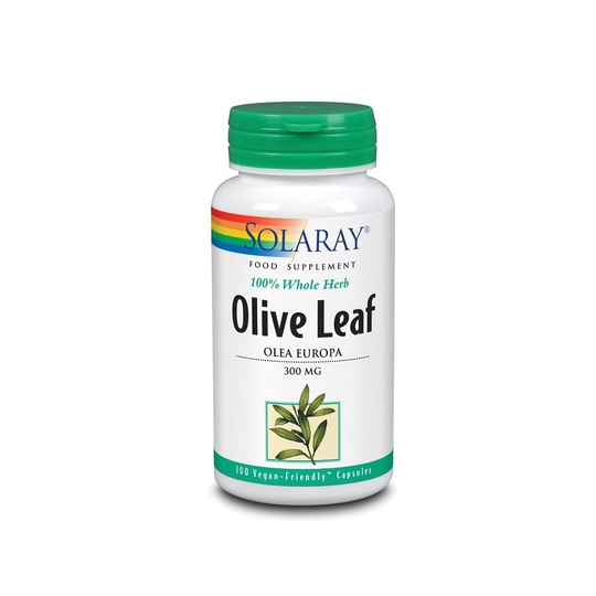 Solaray Olive Leaf 300mg Capsules 100 (1071)