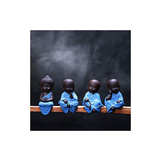 4pc Resin Buddha ornaments