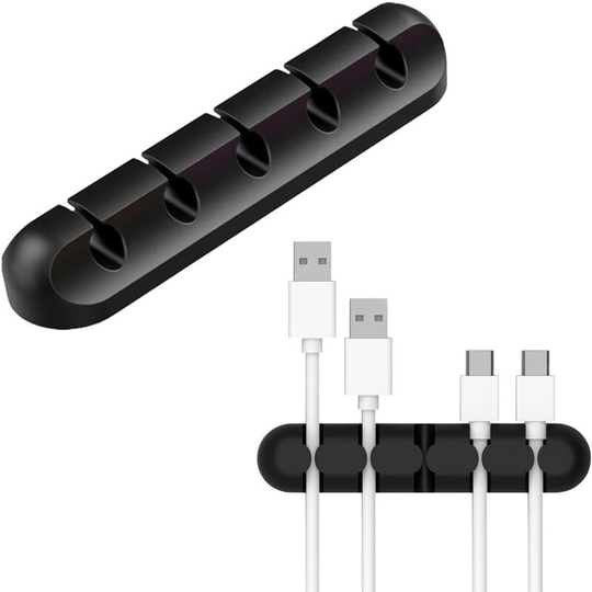 Bearsu - Adhesive Cable Clip, Desk Cable Management, Cable Clip, Cable Storage Clip, Desk Organizer Cable Clip for Mouse, usb, Headset, Phone Cable,