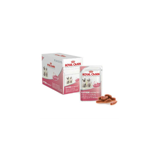 Royal Canin Instinctive Kitten Food Gravy Pouch 12x85g (1.02kg)