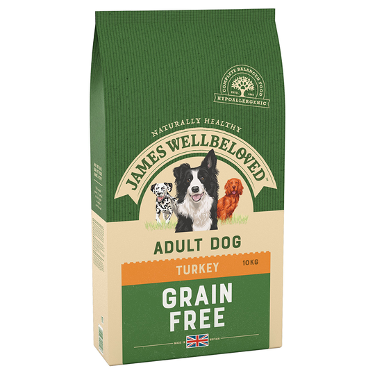 James Wellbeloved Adult Grain-Free - Turkey & Vegetables - 10kg