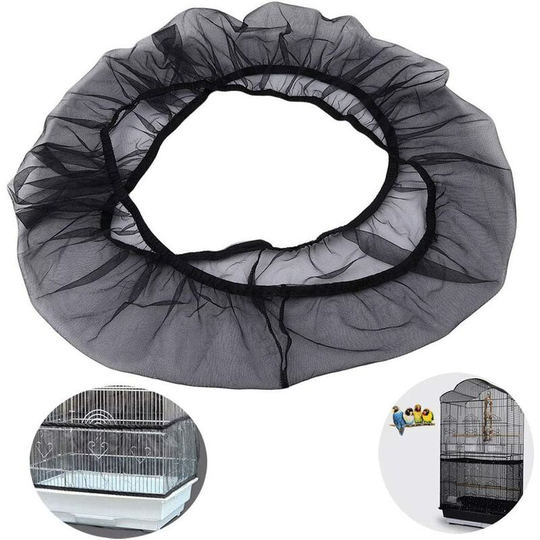Cares for bird cages mesh mesh cage bird mesh bird cage extensible net-soft cover protection cage birds protective net for black parakeets (height
